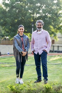 Alia Bhatt joins RRR Movie Shoot Photos